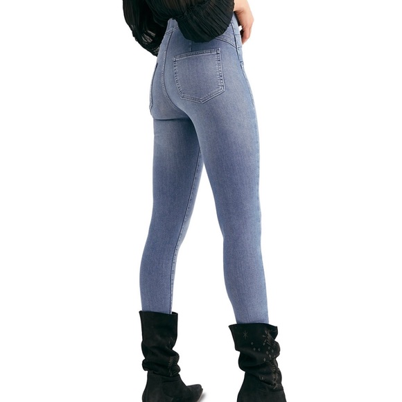 🔥 Free People Skinny Jeans, riptide - Picture 6 of 8